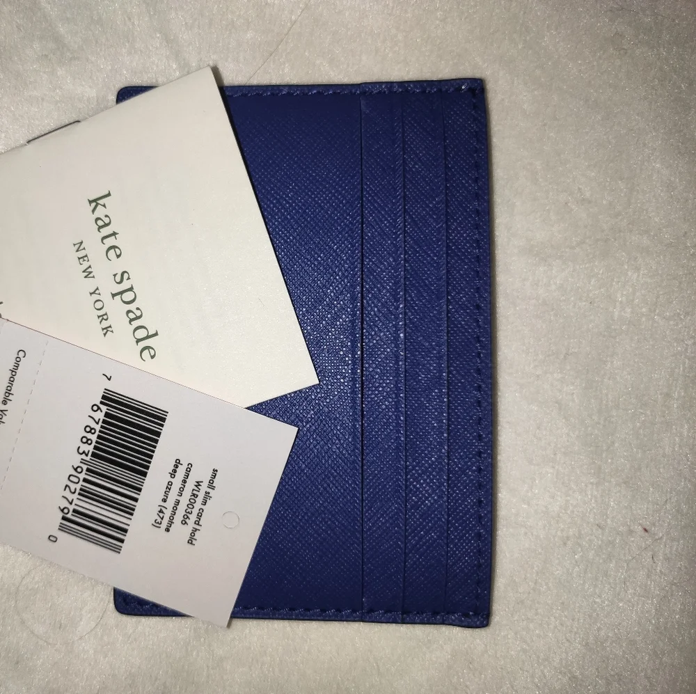 Kate Spade Cardholder Deep Azure